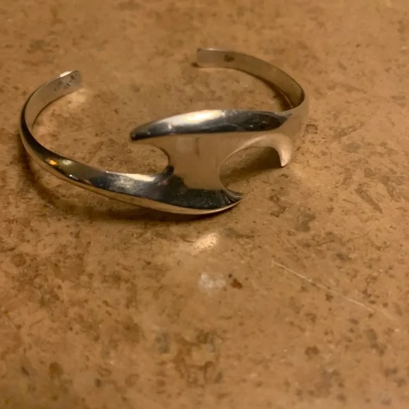 Steeling Silver TAXCO Bracelet Cuff 925Sterling